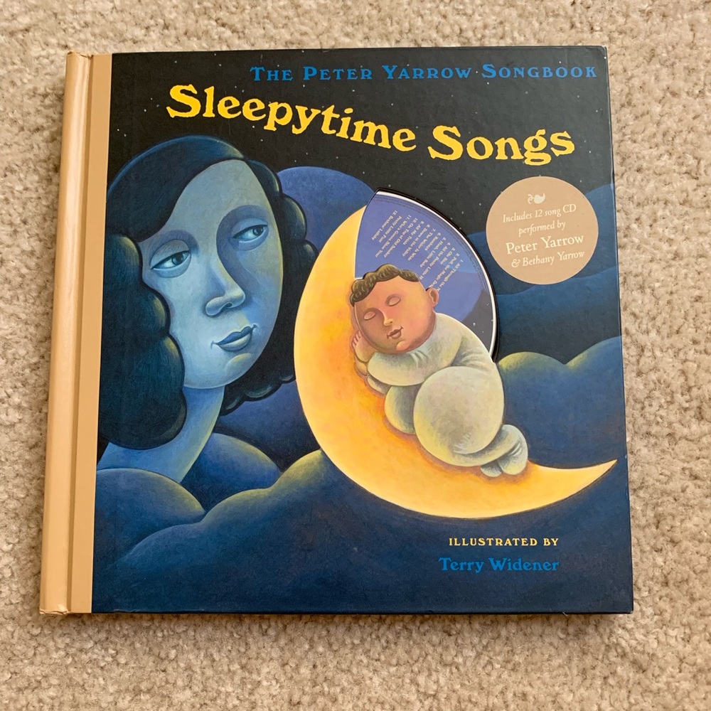 Sleepytime Songs Book w/ 12 song CD